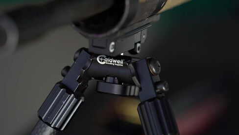 Caldwell Accumax Carbon Fiber M-Lok KeyMod Bipod with Twist Lock Quick-Deployment Legs for Mounting on Long Gun Rifle for Tactical Shooting Range and Sport in Saudi Arabia