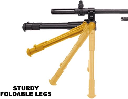 UTG New Gen Reinforced Clamp-on Bipod, Cent Ht 6.2"-6.7" in Saudi Arabia