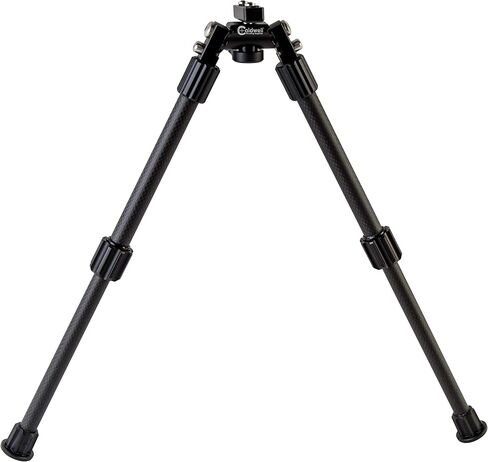 Caldwell Accumax Carbon Fiber M-Lok KeyMod Bipod with Twist Lock Quick-Deployment Legs for Mounting on Long Gun Rifle for Tactical Shooting Range and Sport in Saudi Arabia