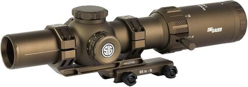 SIG SAUER Tango-MSR LPVO 1-10x26mm 34mm Maintube FFP الصيد Riflescope - نطاق بندقية مقاوم للصدمات ومقاوم للماء مع شبكاني MSR BDC-10 المضيء - أغطية العدسات وحامل الكابولي متضمن in Saudi Arabia