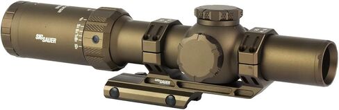 SIG SAUER Tango-MSR LPVO 1-10x26mm 34mm Maintube FFP الصيد Riflescope - نطاق بندقية مقاوم للصدمات ومقاوم للماء مع شبكاني MSR BDC-10 المضيء - أغطية العدسات وحامل الكابولي متضمن in Saudi Arabia