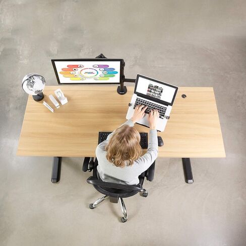 VIVO Universal Adjustable 10 to 15.6 inch Laptop Mount Holder for VESA Compatible Monitor Arms, Notebook Tray Stand-LAP3 in Saudi Arabia