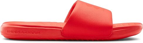 Under Armour Women's Ansa Fixed Strap Slide Sandal, (007) Black/Black/Pink Elixir, 7 in Saudi Arabia