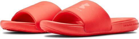 Under Armour Women's Ansa Fixed Strap Slide Sandal, (007) Black/Black/Pink Elixir, 7 in Saudi Arabia