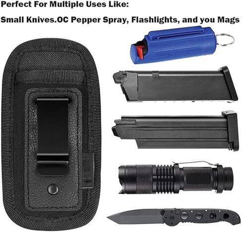 Tactical Pouches 2PCS - Durable Nylon Tactical Waist Bag for Outdoor, Military, and Everyday Use in Saudi Arabia
