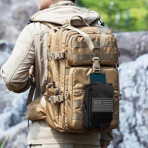 Tactical Molle EDC Pouch Cellphone Pouch Holder Utility Gadget Organizer Bag and D-Type Buckle in Saudi Arabia