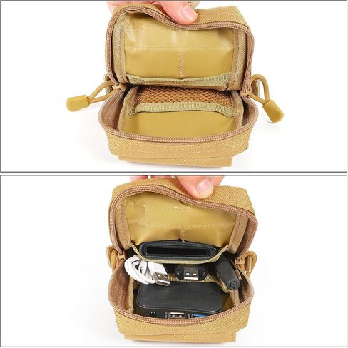 Tactical Molle EDC Pouch Cellphone Pouch Holder Utility Gadget Organizer Bag and D-Type Buckle in Saudi Arabia