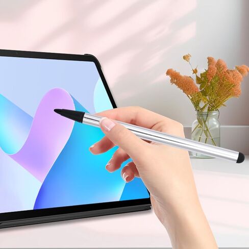 Universal Stylus Pen for iPhone iPad Android Mobile Phones Tablet iOS Capacitive Screen Drawing Touch Pencil Black in Saudi Arabia