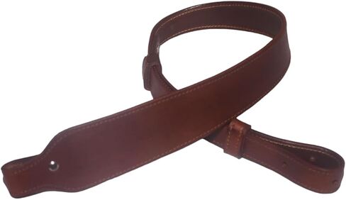 Leather Cobra Rifle Gun Sling Buffalo Leather Rifle Gun Cobra-Style Sling - Chestnut Tan Fits 1' Swivels in Saudi Arabia