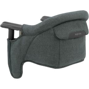 Inglesina - Fast Table Chair with Fast Tray: Hook On Portable High Chair for Babies and Toddlers, Damage Free Travel Booster Seat for Restaurant Use - Includes Snap On Tray, Lime in Saudi Arabia