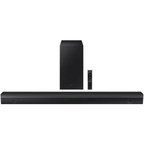 سامسونج HW-B650F/ZA B-Series 3.1 Ch DTS Virtual:X Soundbar - أسود، Q-Symphony، وضع تحسين الصوت، متوافق مع الصوت المحيطي اللاسلكي in Saudi Arabia