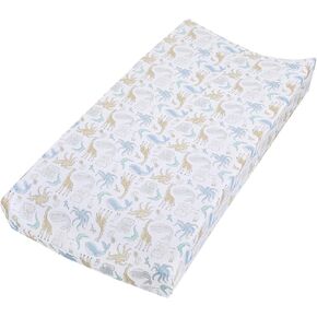 aden + anais Essentials Changing Pad Cover, 100% Cotton Muslin, Super Soft & Breathable, Tailored Snug Fit, Single, Farm to Table - Avocados in Saudi Arabia