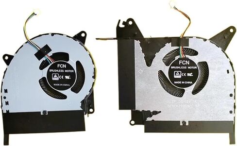 1 قطعة DC12V وحدة المعالجة المركزية GPU مروحة التبريد ل RTX Scar II GL704GW FL2D FL2F DFSCK22115181C DFSCK22105182D 2021 مروحة تبريد (مروحة GPU) in Kuwait