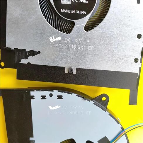 1 قطعة DC12V وحدة المعالجة المركزية GPU مروحة التبريد ل RTX Scar II GL704GW FL2D FL2F DFSCK22115181C DFSCK22105182D 2021 مروحة تبريد (مروحة GPU) in Kuwait