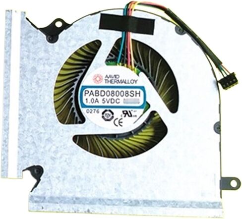 1pcs CPU Cooling Fan for GE66 GP66 GL66 MS-1541 MS-1542 N453 N454 PABD08008SH Cooler Fans Heatsink Radiator(GPU Fan) in Saudi Arabia