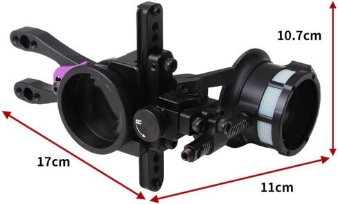 حزمة من 1 مشاهد القوس المركب 1 دبابيس البصر 4X 6X 8X مجموعة عدسات للصيد الهدف الرماية ملحقات الرماية in Saudi Arabia