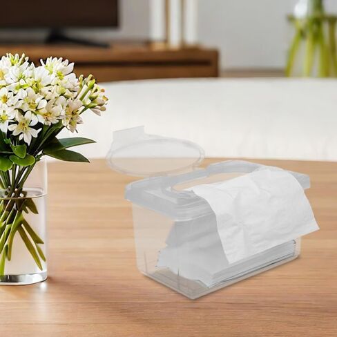 SAFIGLE 2pcs Baby Wipes Box Wipe Holder for Bathroom Diaper Dispensers Wet Wipe Dispenser Toilet Tissue Holder Stand Car Heater Travel Wipes Case Wipe Holder for Diaper Bag Pp Household in Saudi Arabia