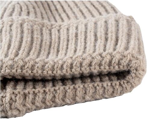 Ribbed Knit Hat Unisex Winter Beanie Warm Stretchy Classic Cap for Daily Wear in Saudi Arabia