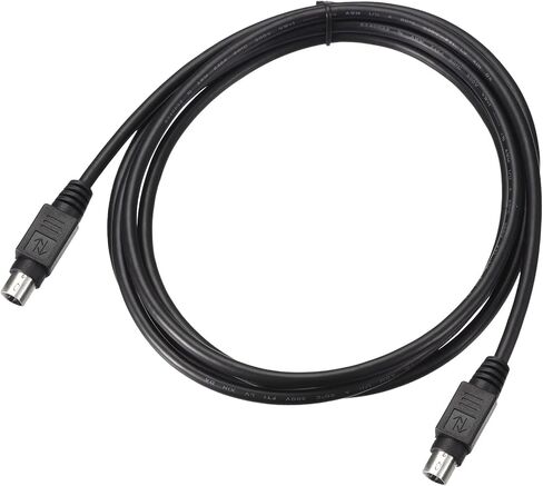 PS/2 Mouse and Keyboard Extension Cable 6 Pin 6.56 Feet Male to Male for PC,Black in Saudi Arabia