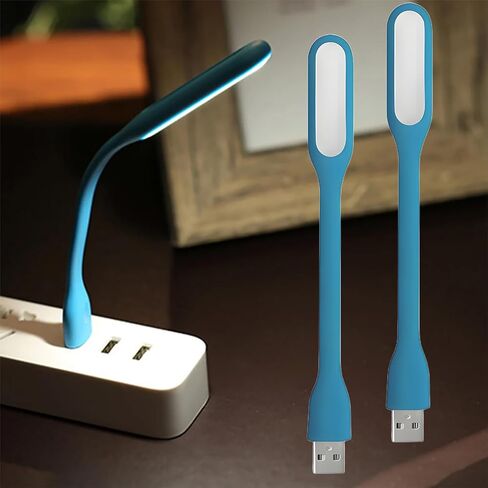 2 حزمة ضوء USB صغير للوحة المفاتيح - ضوء LED للكمبيوتر المحمول، مصباح USB مرن للكمبيوتر المحمول، مصباح قراءة قابل للتعديل، مصدر إضاءة LED منزلي محمول، أخضر in Saudi Arabia