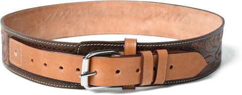 Full Grain Buff Leather Ammo Cartridge Belt – .22 (5mm) Caliber Bandolier Style Gun Belt for Men ( in Saudi Arabia
