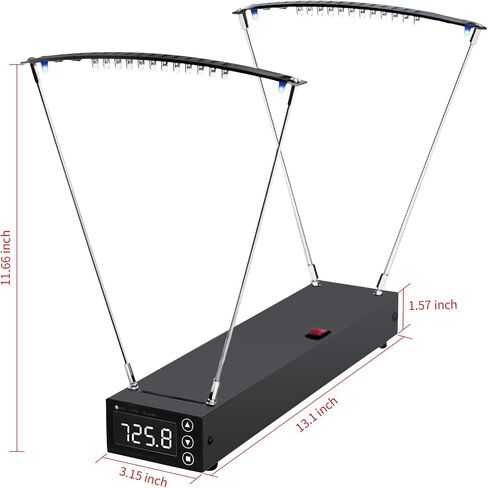 Ballistic Chronograph for Rifle Shooting: Precision Speed Tester with FPS MPS Readings LCD Screens for Archery Arrow Bow in Saudi Arabia