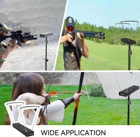 Ballistic Chronograph for Rifle Shooting: Precision Speed Tester with FPS MPS Readings LCD Screens for Archery Arrow Bow in Saudi Arabia