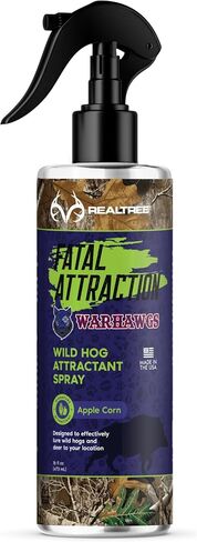 Zone Realtree Warhawgs Wild Hog Attractant Spray – Apple Corn Sugar Scent Hog Lure with Fish Oil – Feral Hog Boar Sow Attractant for Hunting Bait Sites Feeders – Long Range Scent Bomb in Saudi Arabia