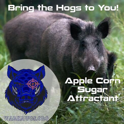 Zone Realtree Warhawgs Wild Hog Attractant Spray – Apple Corn Sugar Scent Hog Lure with Fish Oil – Feral Hog Boar Sow Attractant for Hunting Bait Sites Feeders – Long Range Scent Bomb in Saudi Arabia