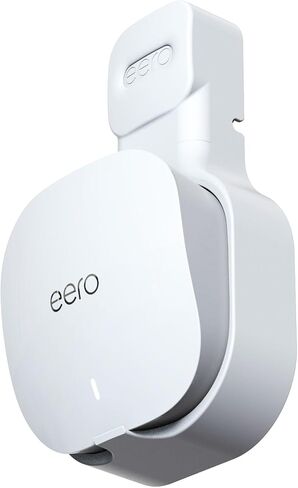 لـ Amazon eero Mesh WiFi Router WiFi Mount Bracket مع وظيفة تخزين الكابلات. حامل مخرج ثابت وسهل التركيب على الحائط متوافق مع جهاز التوجيه eero Mesh WiFi (2) in Kuwait