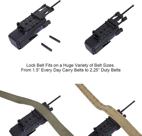 Portable Radio Case,Tactical Radio Holster for Motorola APX6000/7000/8000 Radios,Molle Clip/Belt Clip Carry in Saudi Arabia