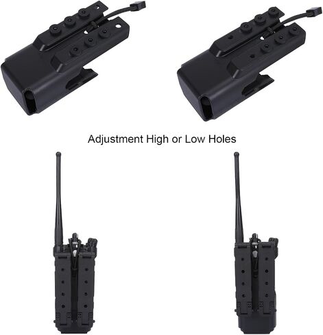 Portable Radio Case,Tactical Radio Holster for Motorola APX6000/7000/8000 Radios,Molle Clip/Belt Clip Carry in Saudi Arabia