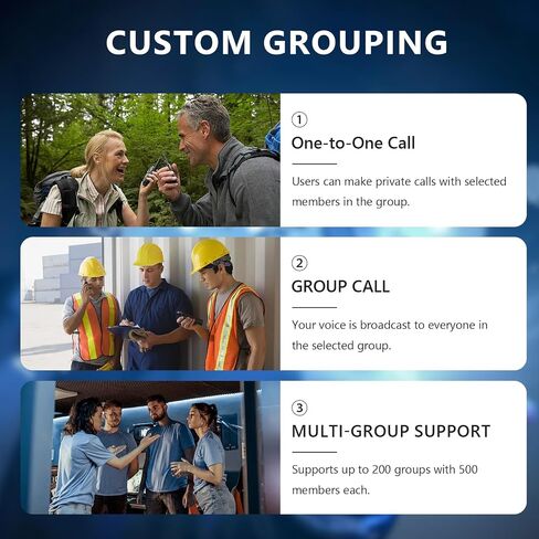 Lifetime Free Global Rapid Walkie Talkies Unlimited Range Nationwide 4G PoC Radio Long Distance Two Way Radio for Family, Logistic Company and Work Team(4 Pack with SIM Cards) in Saudi Arabia