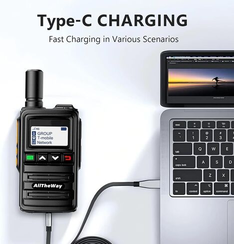Lifetime Free Global Rapid Walkie Talkies Unlimited Range Nationwide 4G PoC Radio Long Distance Two Way Radio for Family, Logistic Company and Work Team(4 Pack with SIM Cards) in Saudi Arabia