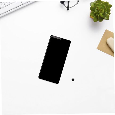 Gadpiparty Ultra Thin Home Button Sticker for Touch Sensor Cover with Adhesive Protection Compatible with Models Background with Border Decorative in Saudi Arabia