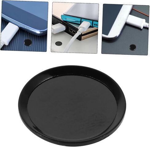 Gadpiparty Ultra Thin Home Button Sticker for Touch Sensor Cover with Adhesive Protection Compatible with Models Background with Border Decorative in Saudi Arabia
