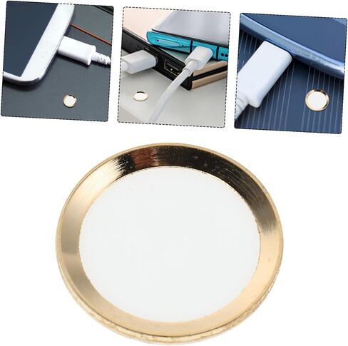 Home Button Stickers for Devices Ultrathin Fingerprint Touch Compatible Design Durable and Stylish Button Covers for Security Authentication in Saudi Arabia