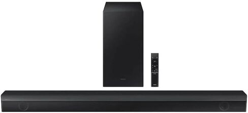 سامسونج HW-B650F/ZA B-Series 3.1 Ch DTS Virtual:X Soundbar - أسود، Q-Symphony، وضع تحسين الصوت، متوافق مع الصوت المحيطي اللاسلكي in Saudi Arabia