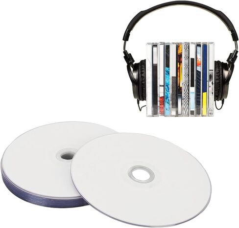 قرص DVD R فارغ 4.7 ​​جيجابايت 16X قرص وسائط قابل للتسجيل عالي السرعة للكمبيوتر الشخصي لصور الفيديو والموسيقى (ZJchaowps87tx1g6-12) in Kuwait