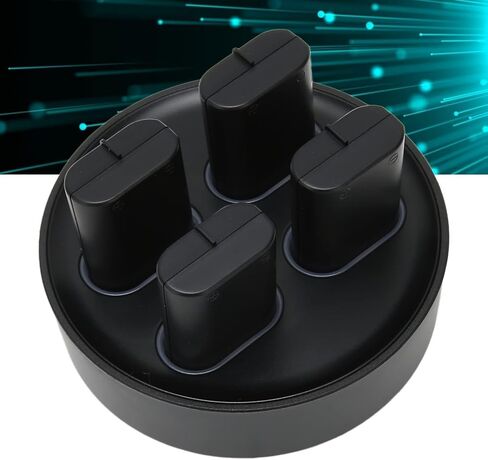 Fast Charging Controller Battery Packs, 4 x 800mAh Rechargeable Battery Pack Charger Station with LED Indicators for Xbox One S X in Saudi Arabia