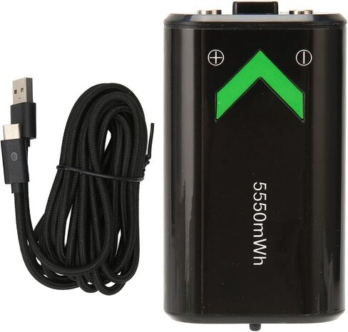 Fast Charging 5550mAh Controller Battery Packs for Xbox One for Xbox Series, Rechargeable Battery Pack with 10FT Type C Charging Cable in Saudi Arabia