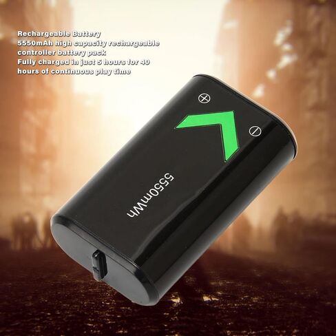Fast Charging 5550mAh Controller Battery Packs for Xbox One for Xbox Series, Rechargeable Battery Pack with 10FT Type C Charging Cable in Saudi Arabia