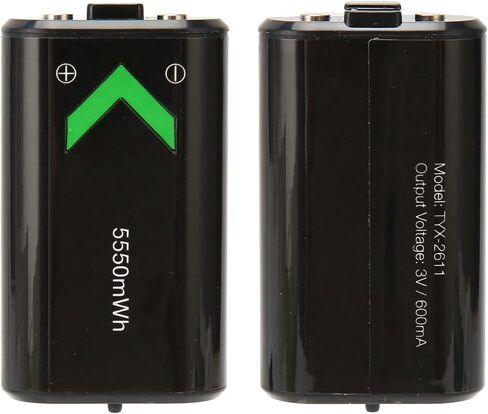 Fast Charging 5550mAh Controller Battery Packs for Xbox One for Xbox Series, Rechargeable Battery Pack with 10FT Type C Charging Cable in Saudi Arabia