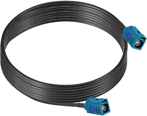 Fakra Z Female to Female 3 feet 1m Car Antenna Extension Cable for Vehicle Stereo Android Head Unit GPS Navigation Sirius XM Satellite Radio AM FM Radio 4G LTE Telematics Bluetooth Module in Saudi Arabia