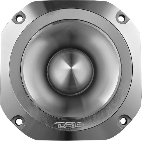 مكبر صوت DS18 PRO-TW750C-4/SL مقاس 4 بوصات مزود بملف صوتي من التيتانيوم مقاس 1.5 بوصة ومغناطيس فريت كبير الحجم بقدرة 200 وات 4 أوم، فضي، فردي in Saudi Arabia