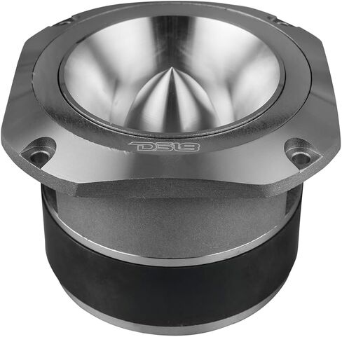 مكبر صوت DS18 PRO-TW750C-4/SL مقاس 4 بوصات مزود بملف صوتي من التيتانيوم مقاس 1.5 بوصة ومغناطيس فريت كبير الحجم بقدرة 200 وات 4 أوم، فضي، فردي in Saudi Arabia