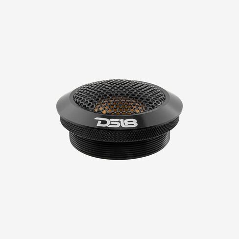 DS18 DTX 2.2 بوصة مكبر صوت على شكل قبة من التيتانيوم مع هيكل من الألومنيوم - جودة صوت 60 وات ذروة 4 أوم مغناطيس نيوديميوم (2 مكبرات صوت) (متجدد) in Saudi Arabia
