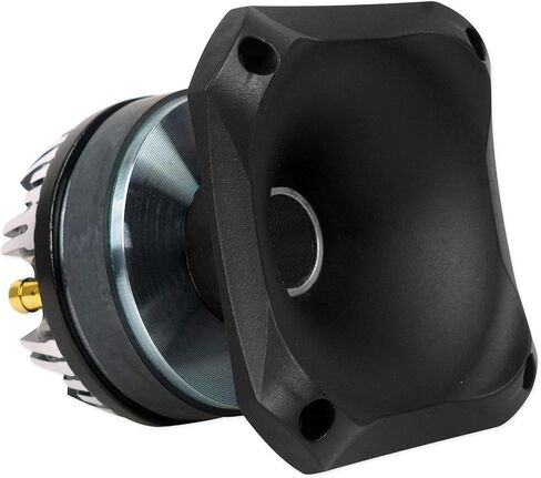 Rockville HT81 240W Titanium Tweeter 8 Ohm Compressor Driver، حساسية عالية، حامل ضحل، تردد واسع، مثالي لأنظمة صوت السيارة ودي جي in Saudi Arabia