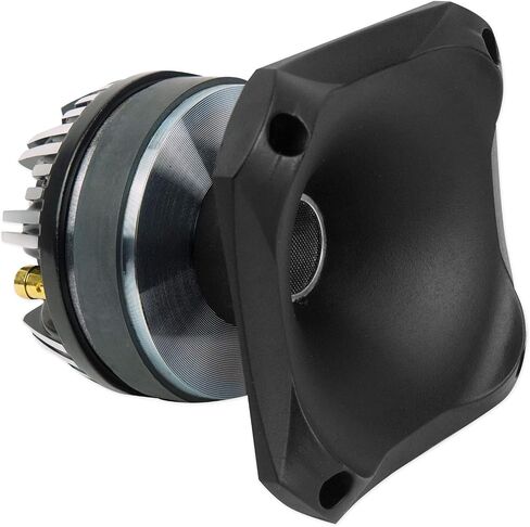 Rockville HT81 240W Titanium Tweeter 8 Ohm Compressor Driver، حساسية عالية، حامل ضحل، تردد واسع، مثالي لأنظمة صوت السيارة ودي جي in Saudi Arabia