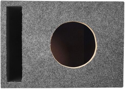 Rockville RSV65 Single 6.5" Subwoofer Vented MDF Sub Enclosure, 0.89 Cu Ft, Precision-Tuned Port, Durable MDF Build, Compact Design, for Car Audio Systems in Saudi Arabia